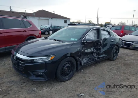 2021 Honda Insight Touring из США, поврежденный, VIN 19XZE4F91ME001032